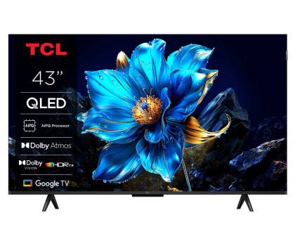 Telewizor TCL 43P7K 43" 4K QLED Google TV Dolby Vision Dolby Atmos